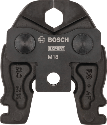 Bosch EXPERT kompaktne presslõua M18 kontuur-M-torude jaoks.